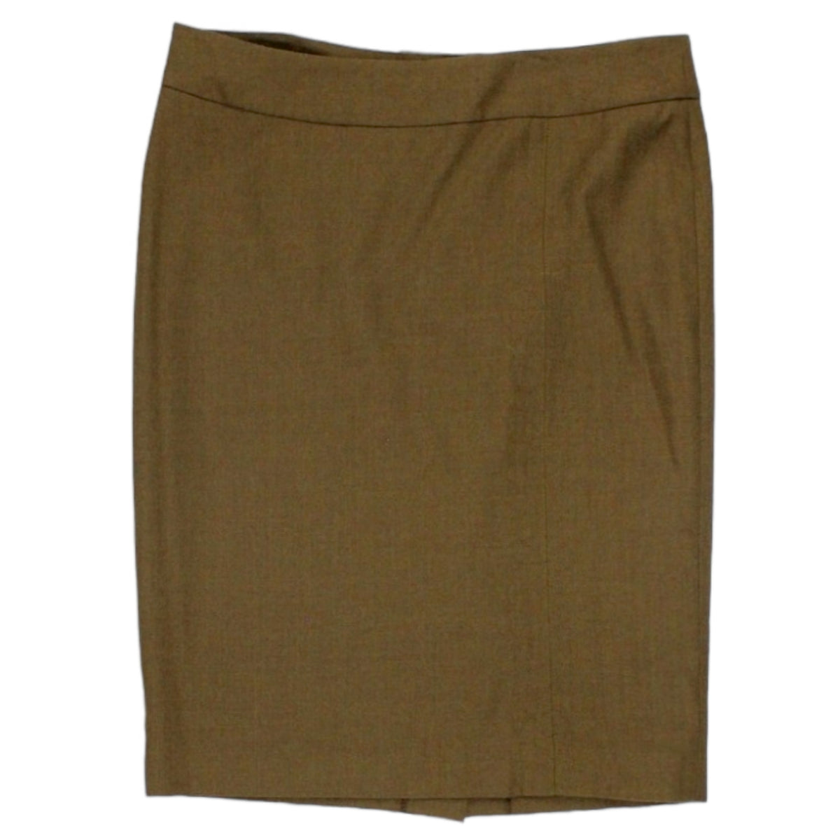 Orla Kiely Ochre Knee Length Pencil Skirt