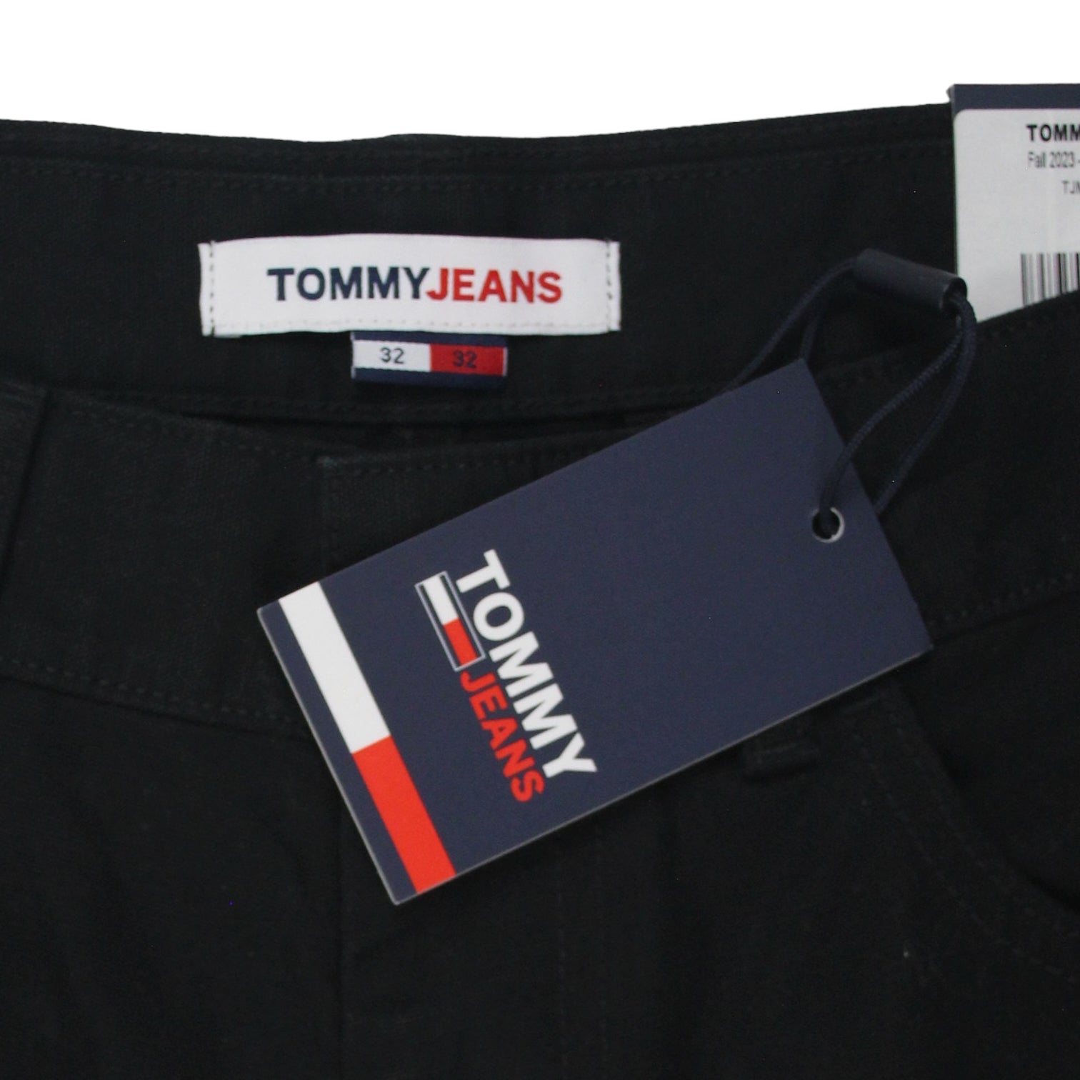 Tommy Hilfiger Black Skater Cargo Canvas Pants