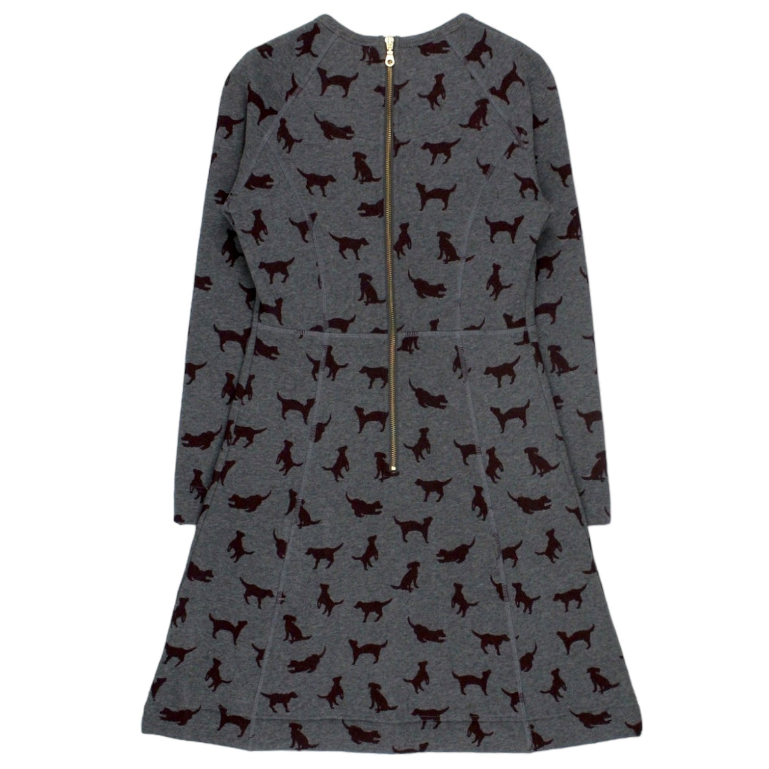 Orla Kiely Grey Dog Sweatshirt Dress