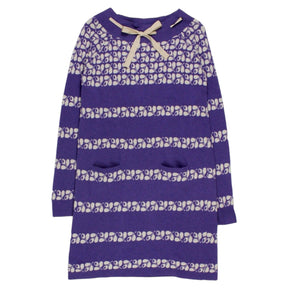 Orla Kiely Violet Knitted Pocket Dress