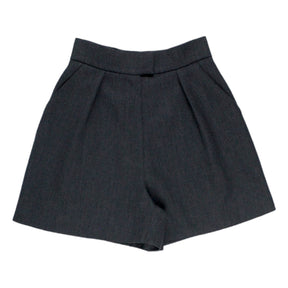 Orla Kiely Grey Cavalry Twill Shorts