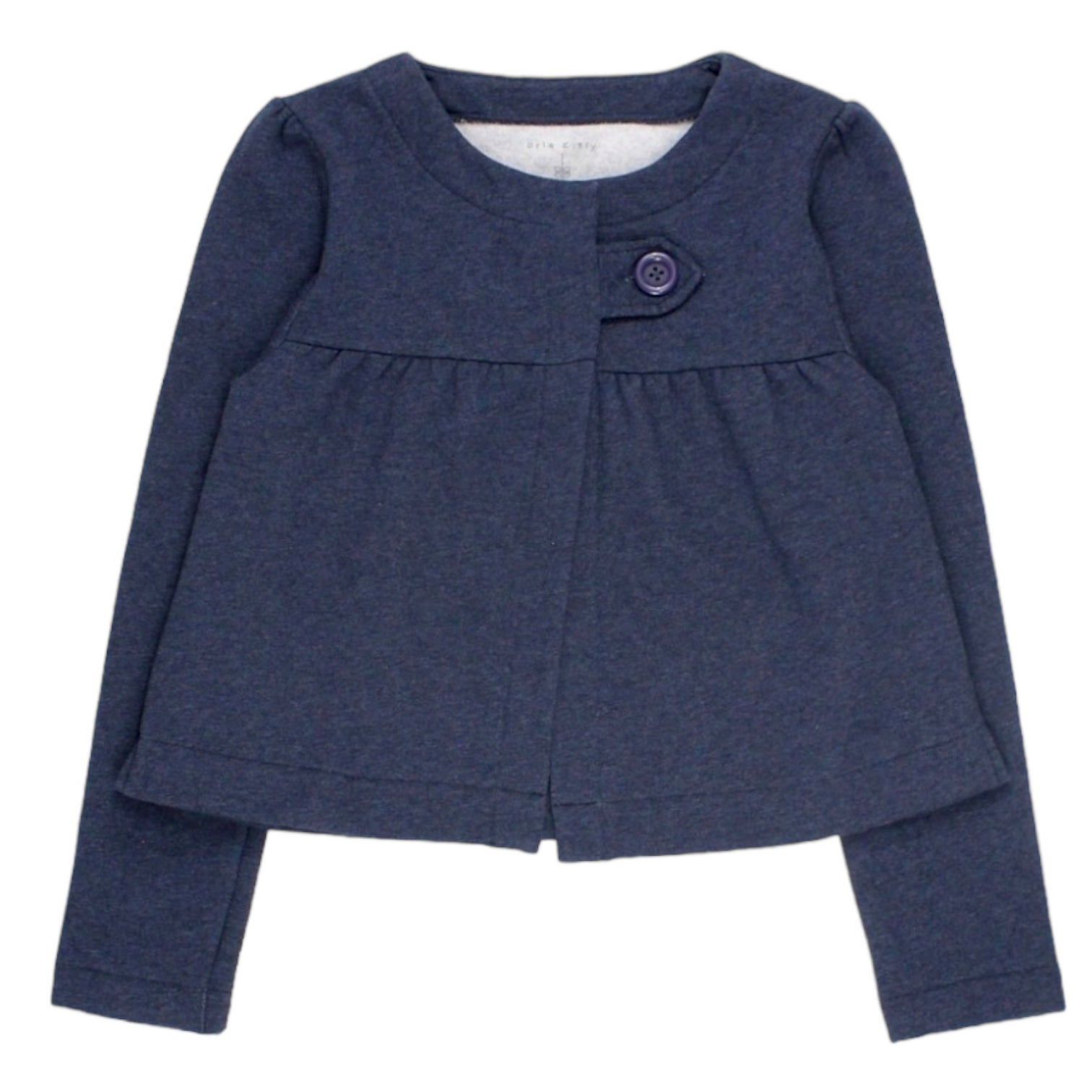 Orla Kiely Navy Sweatshirt Jacket