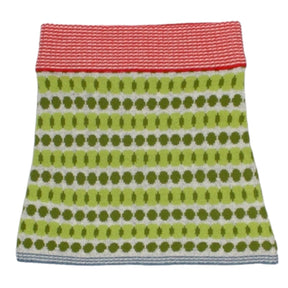 Orla Kiely Green Circle Fairisle Skirt