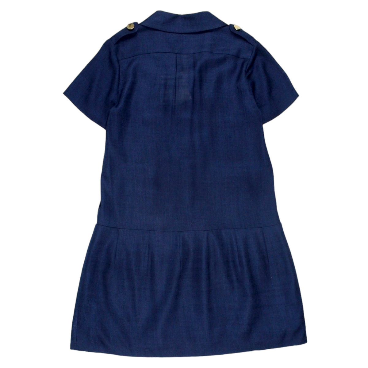 Orla Kiely Navy Drop Waist Dress