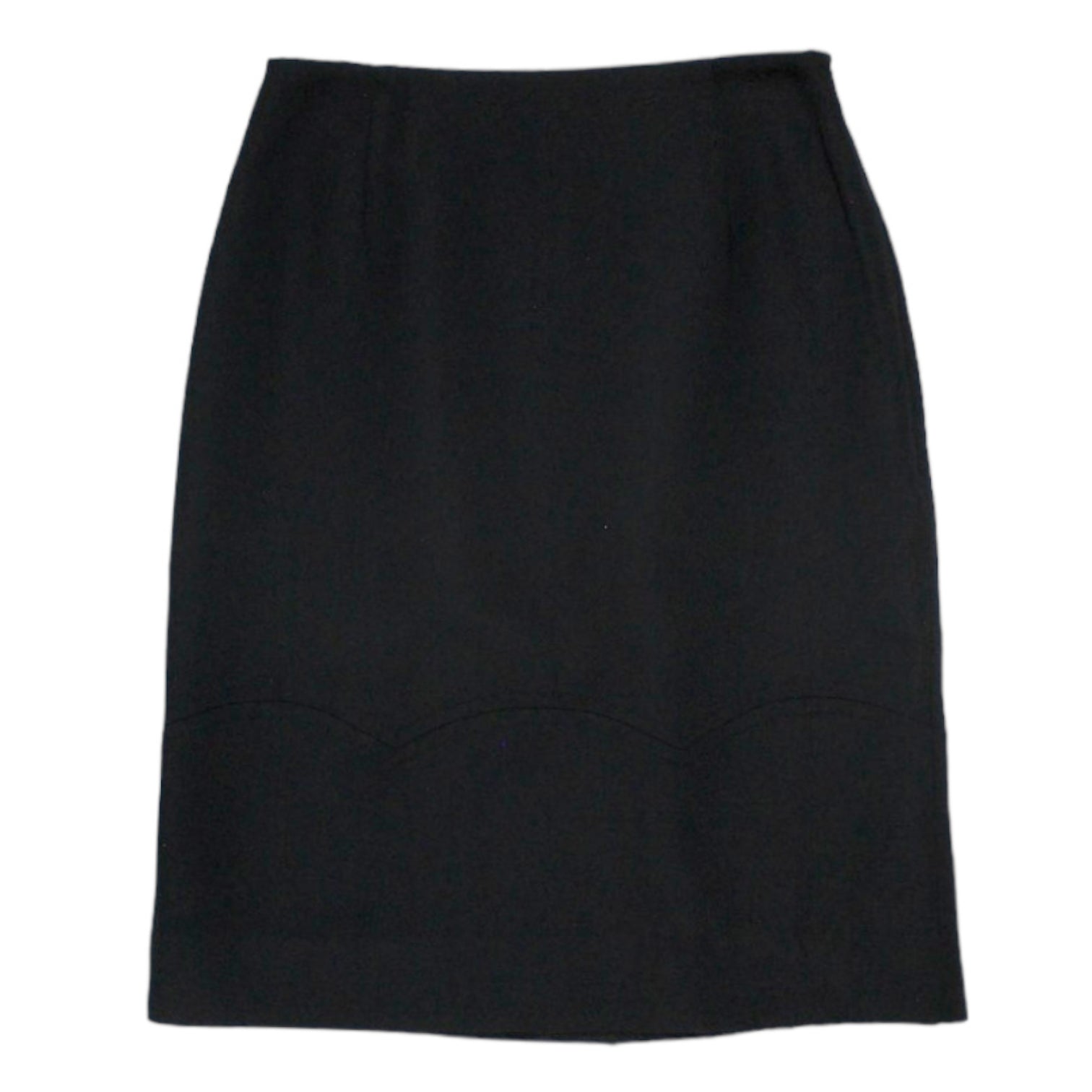 Orla Kiely Black Jacquard Scallop Skirt | Shop from Crisis Online