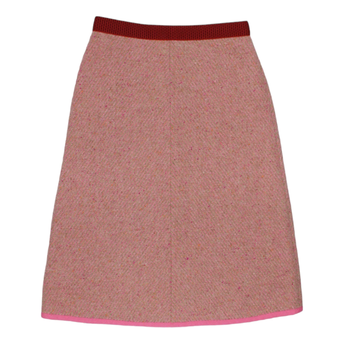Orla Kiely Pink Fleck Tweed Skirt