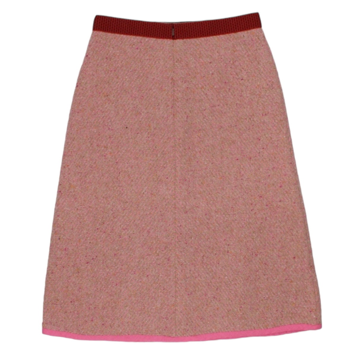 Orla Kiely Pink Fleck Tweed Skirt
