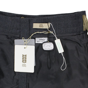 Orla Kiely Grey Cavalry Twill Skirt