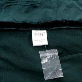 NRBY Green Velvet Jumpsuit - Sample