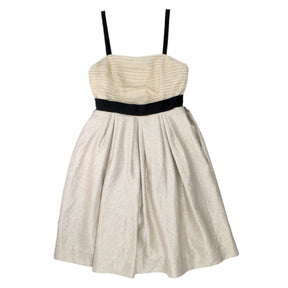 Orla Kiely Gold Lurex Strappy Dress