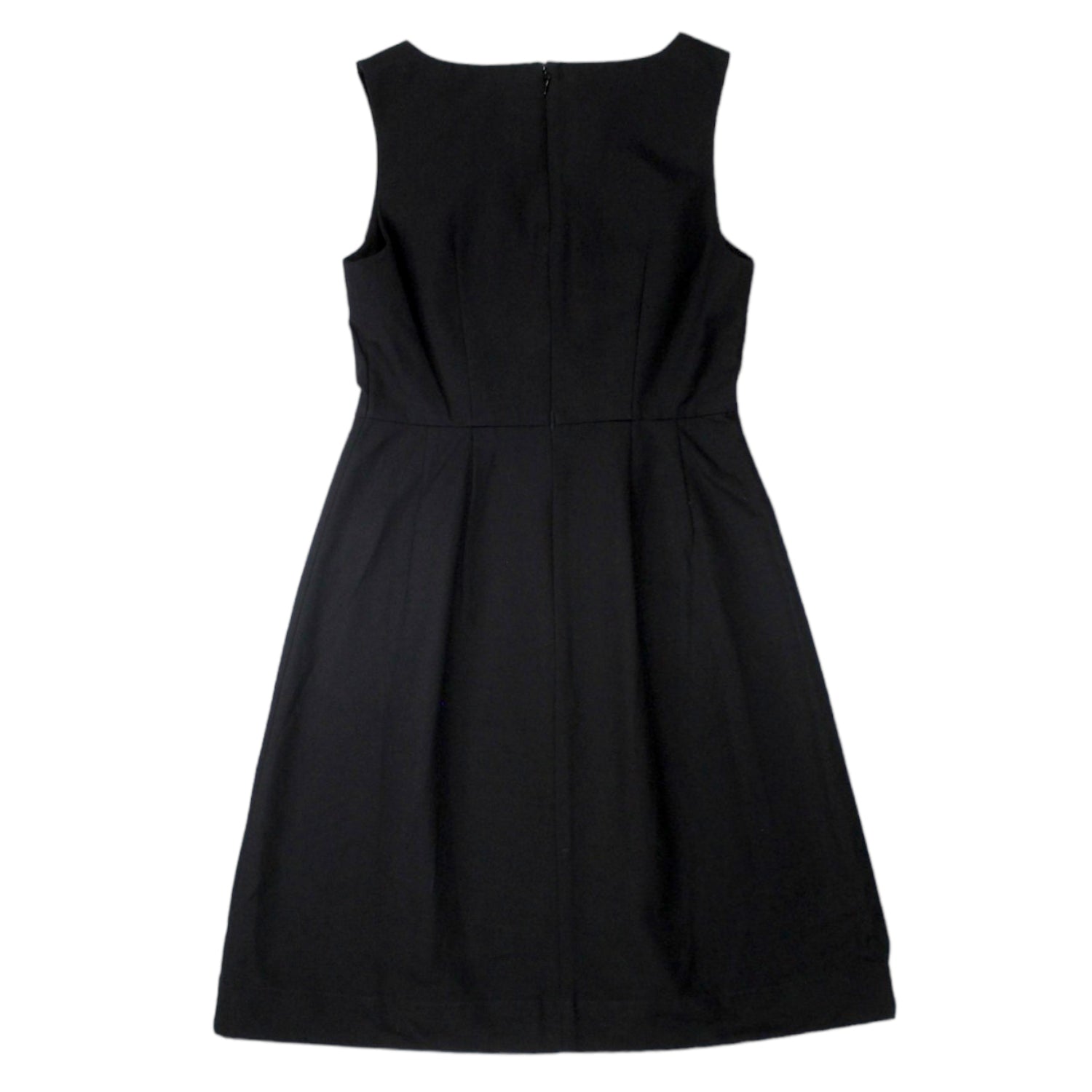 Orla Kiely Solid Black Fitted Dress