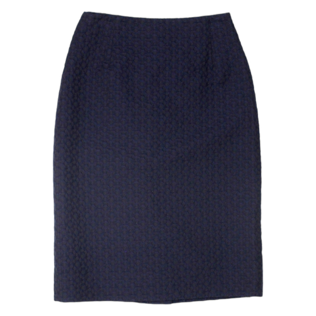 Orla Kiely Blue/Black Jacquard Skirt