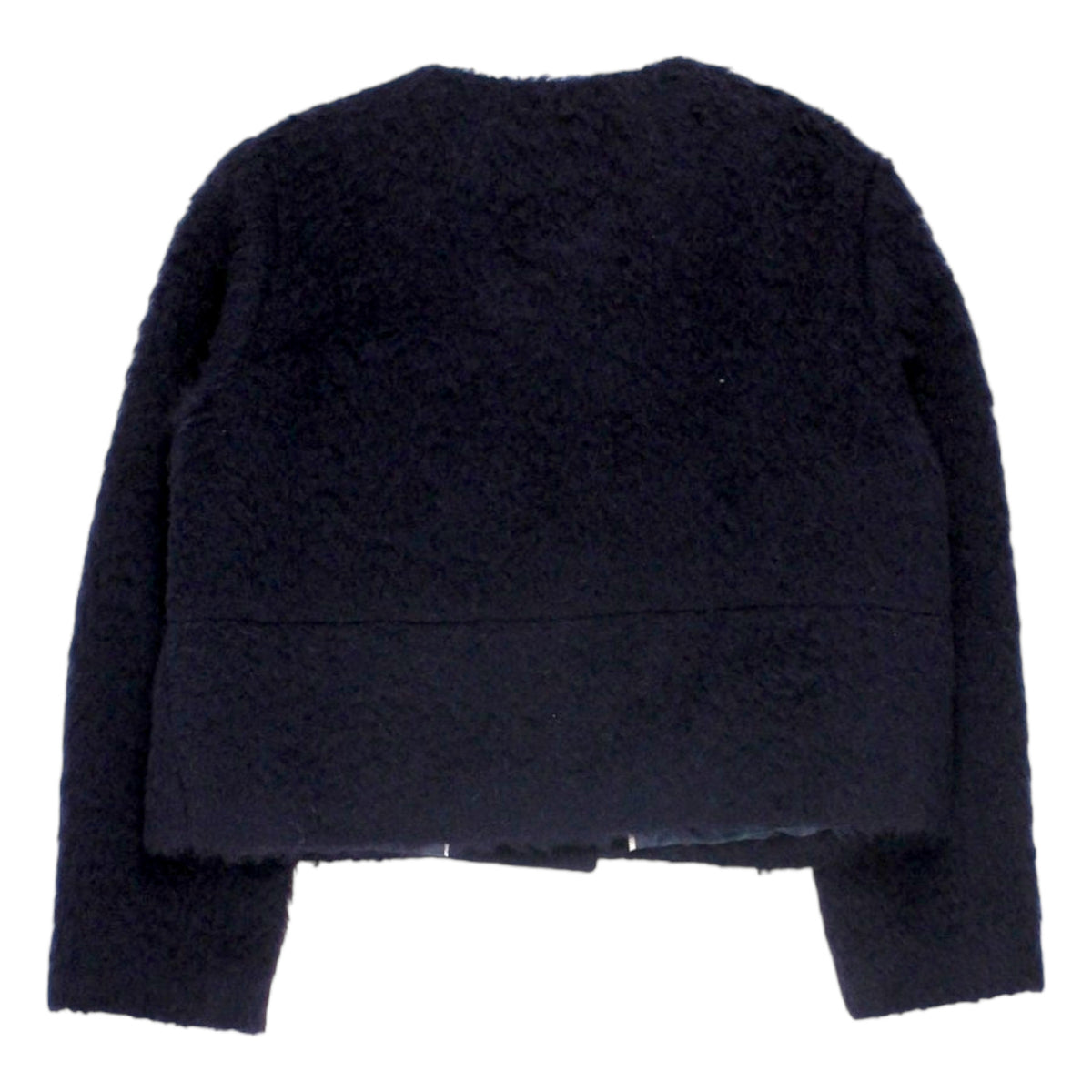 Orla Kiely Navy Biker Style Jacket