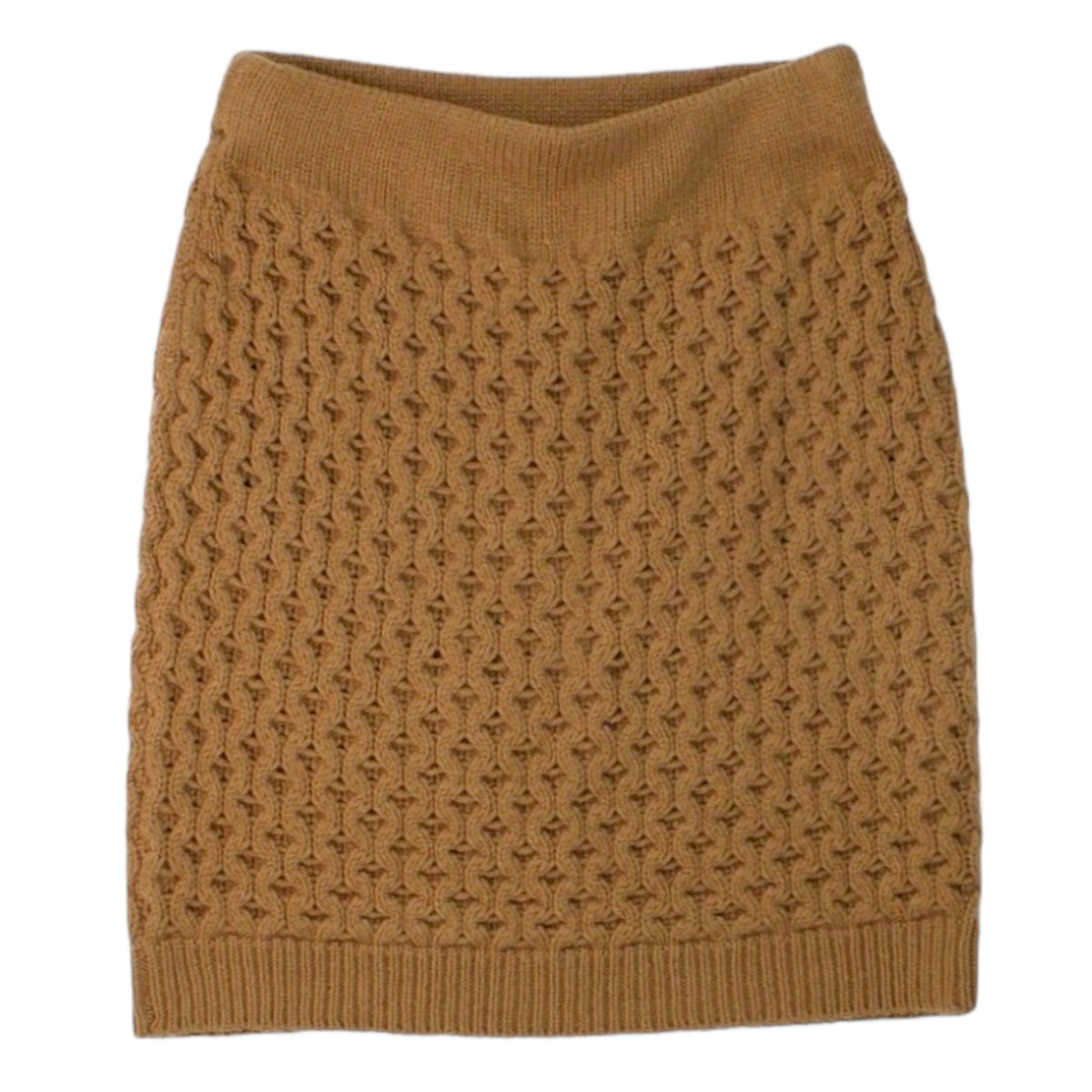 Orla Kiely Toffee Lattice Stitch Skirt