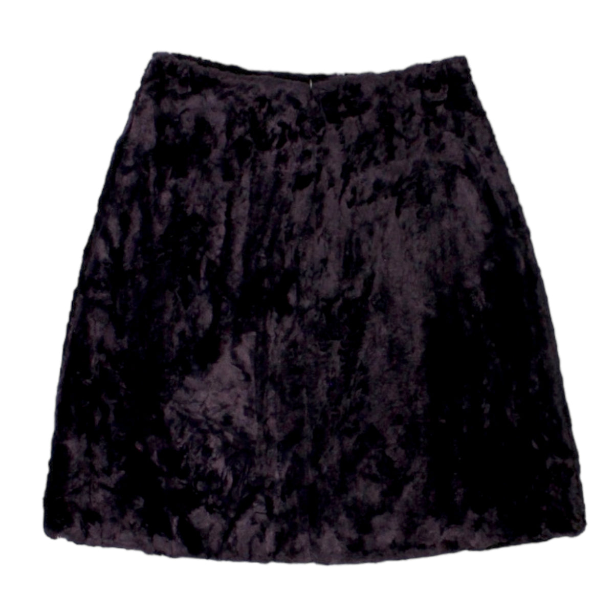Orla Kiely Purple Furry Mini Skirt
