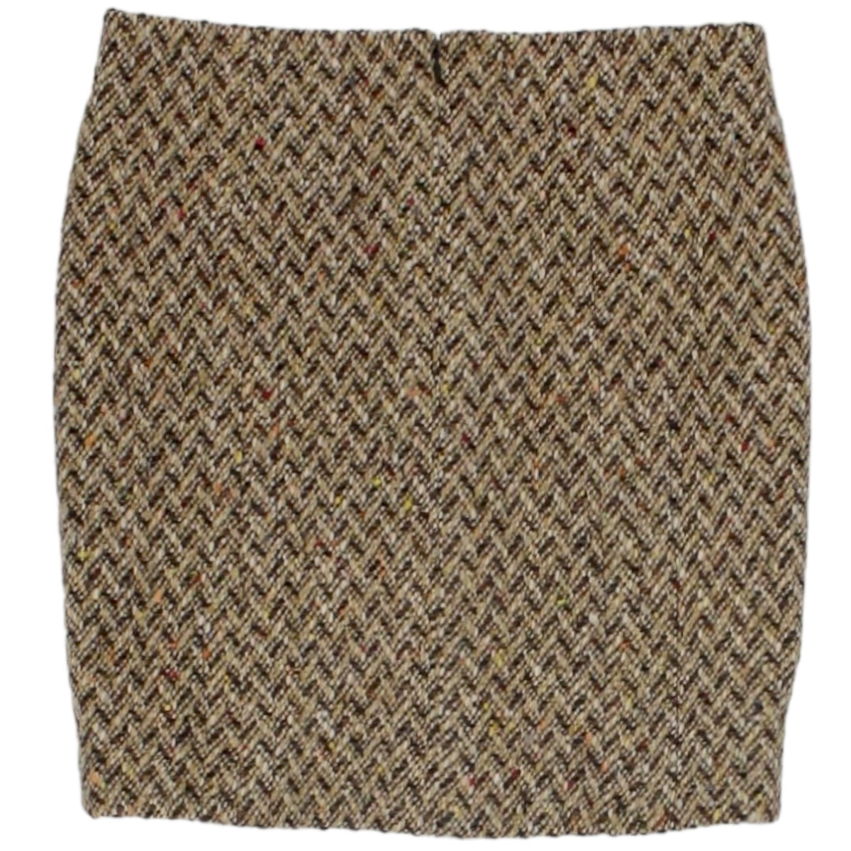 Orla Kiely Brown Panelled Skirt