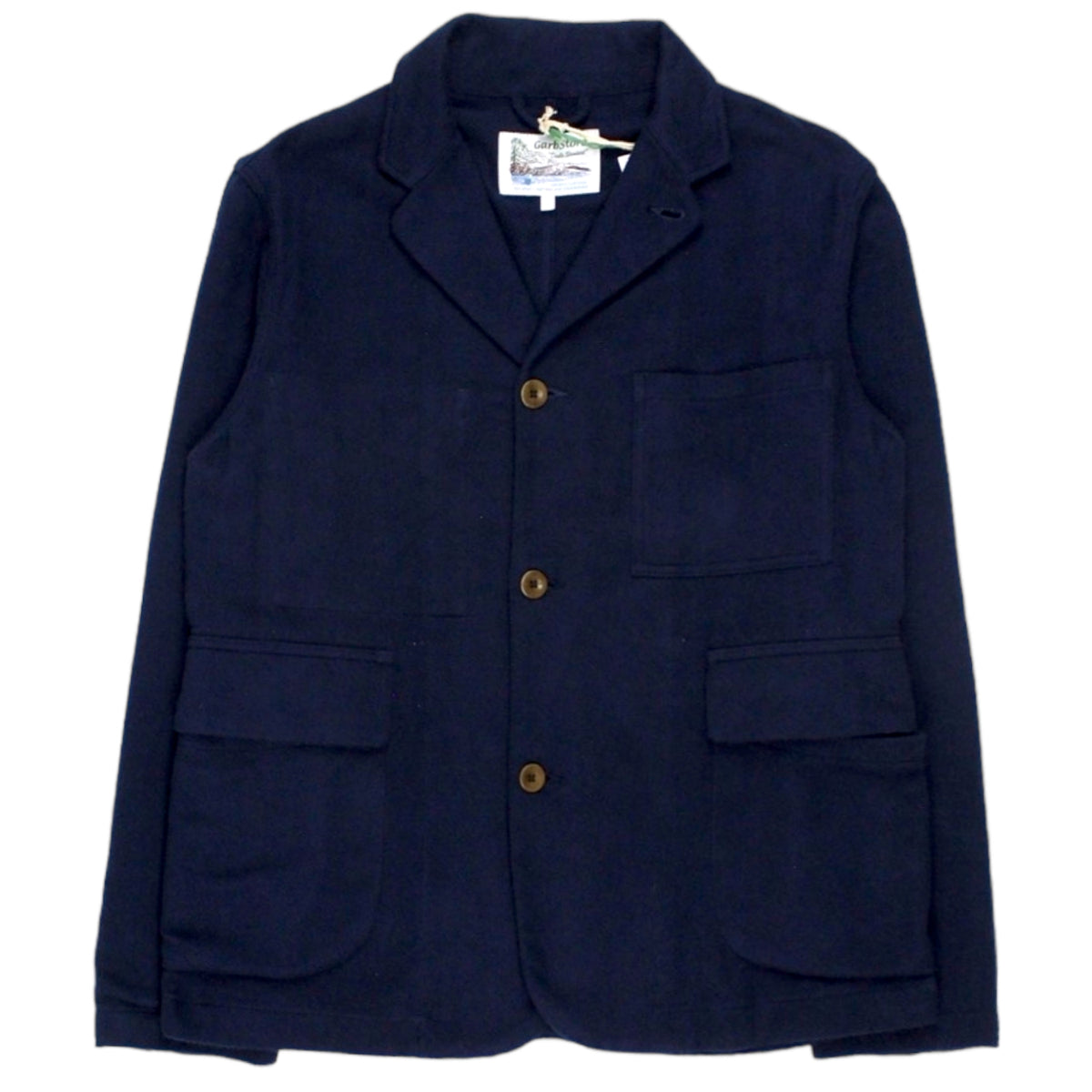 Garbstore Navy Unstructured Jacket - Sample