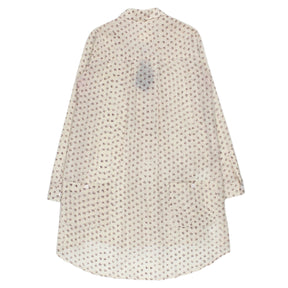 Nigel Carbourn Cream Print Long Shirt