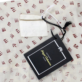 Nigel Carbourn Cream Print Long Shirt