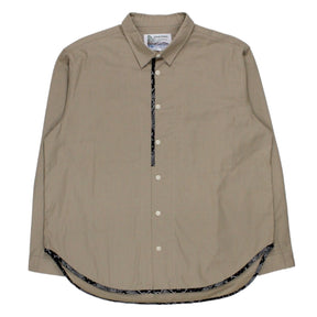 Garbstore Khaki Paisley Trim Shirt