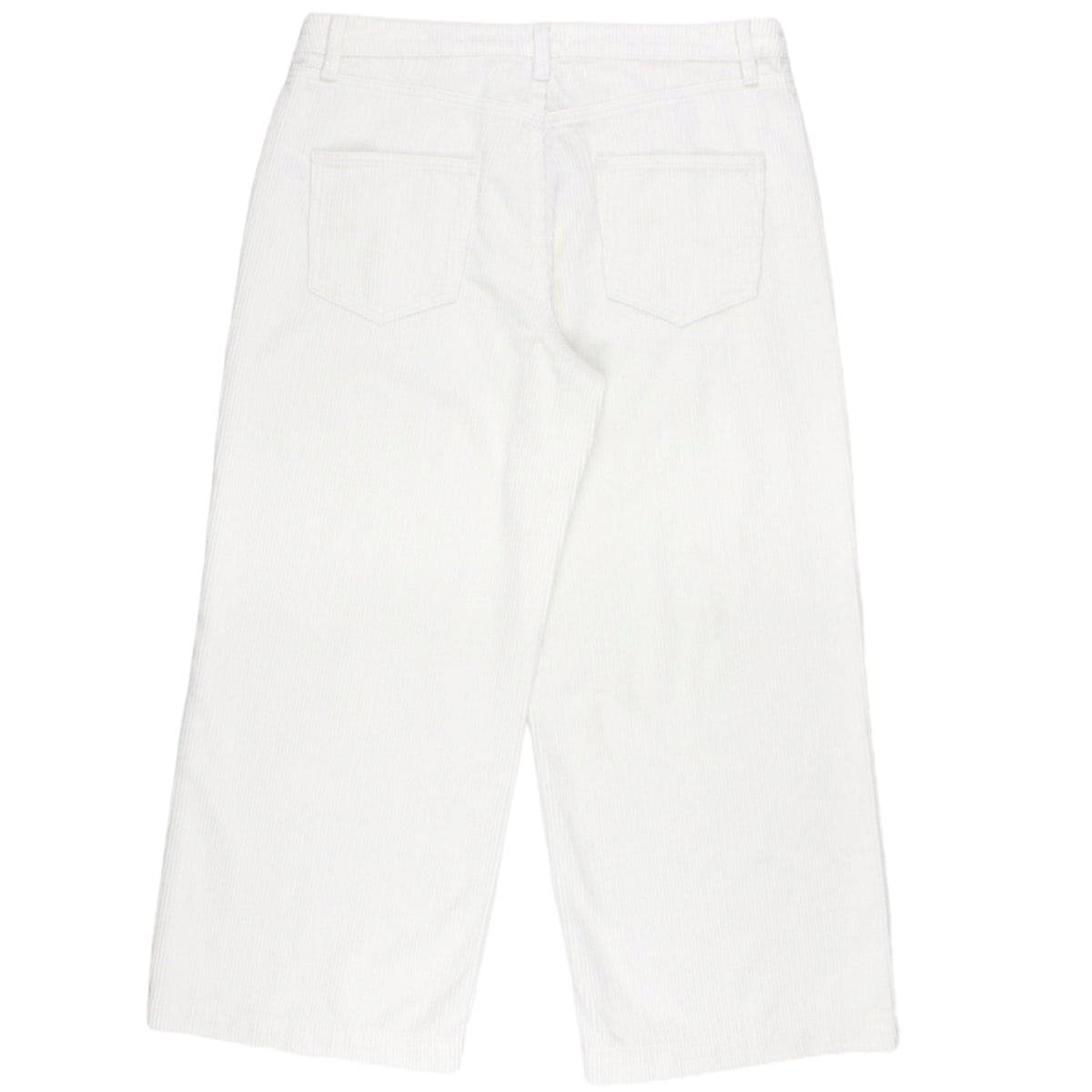 Hush Off White Wide Leg Cord Trousers