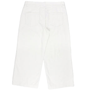 Hush Off White Wide Leg Cord Trousers