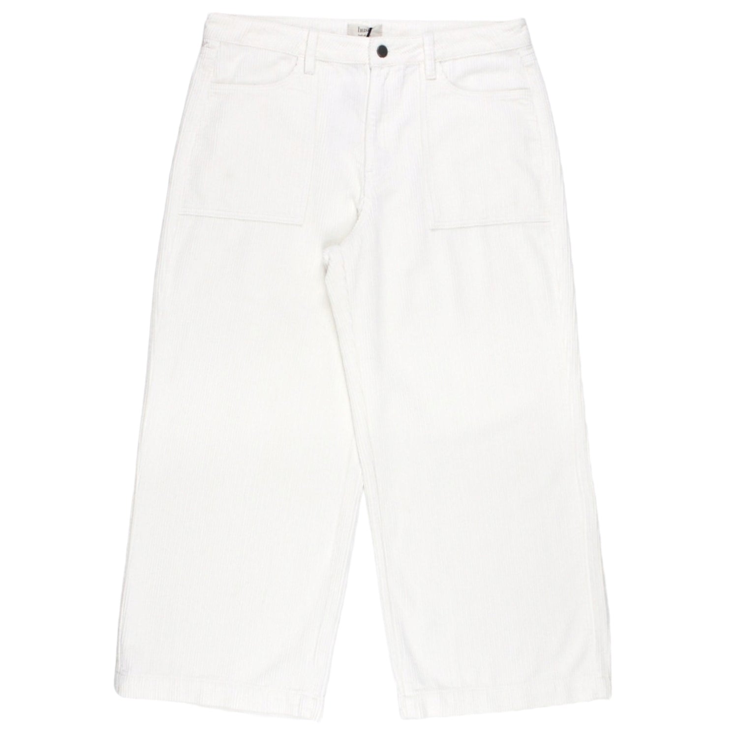 Hush Off White Wide Leg Cord Trousers