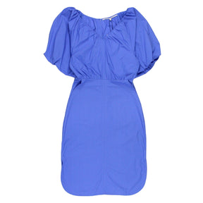 Second Female Blue V-Neck Dress