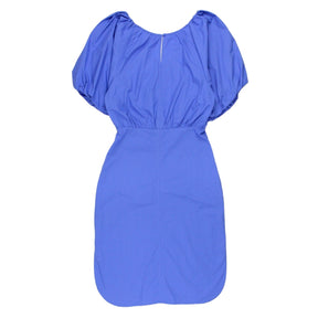 Second Female Blue V-Neck Dress