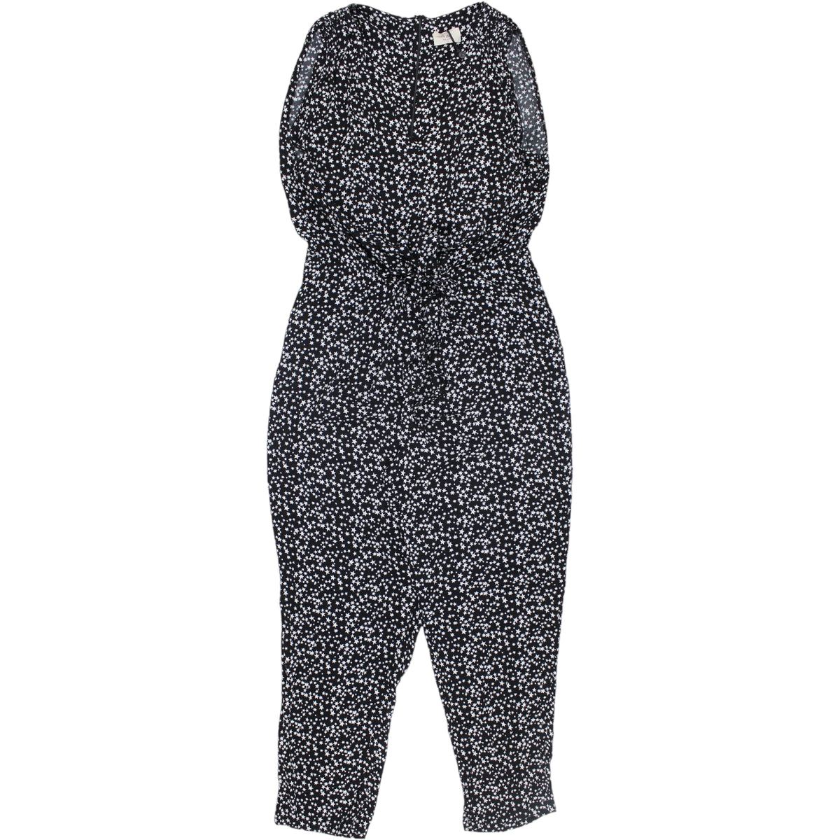 Hush Black/White Star Sleeveless Jumpsuit