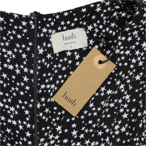 Hush Black/White Star Sleeveless Jumpsuit