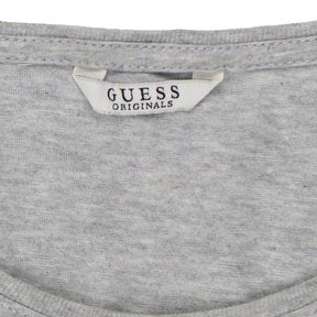 Guess Grey Marl Logo T-Shirt
