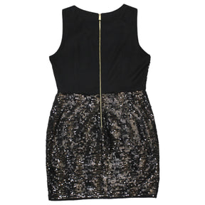 Vince Camuto Black/Brown Sequin Dress