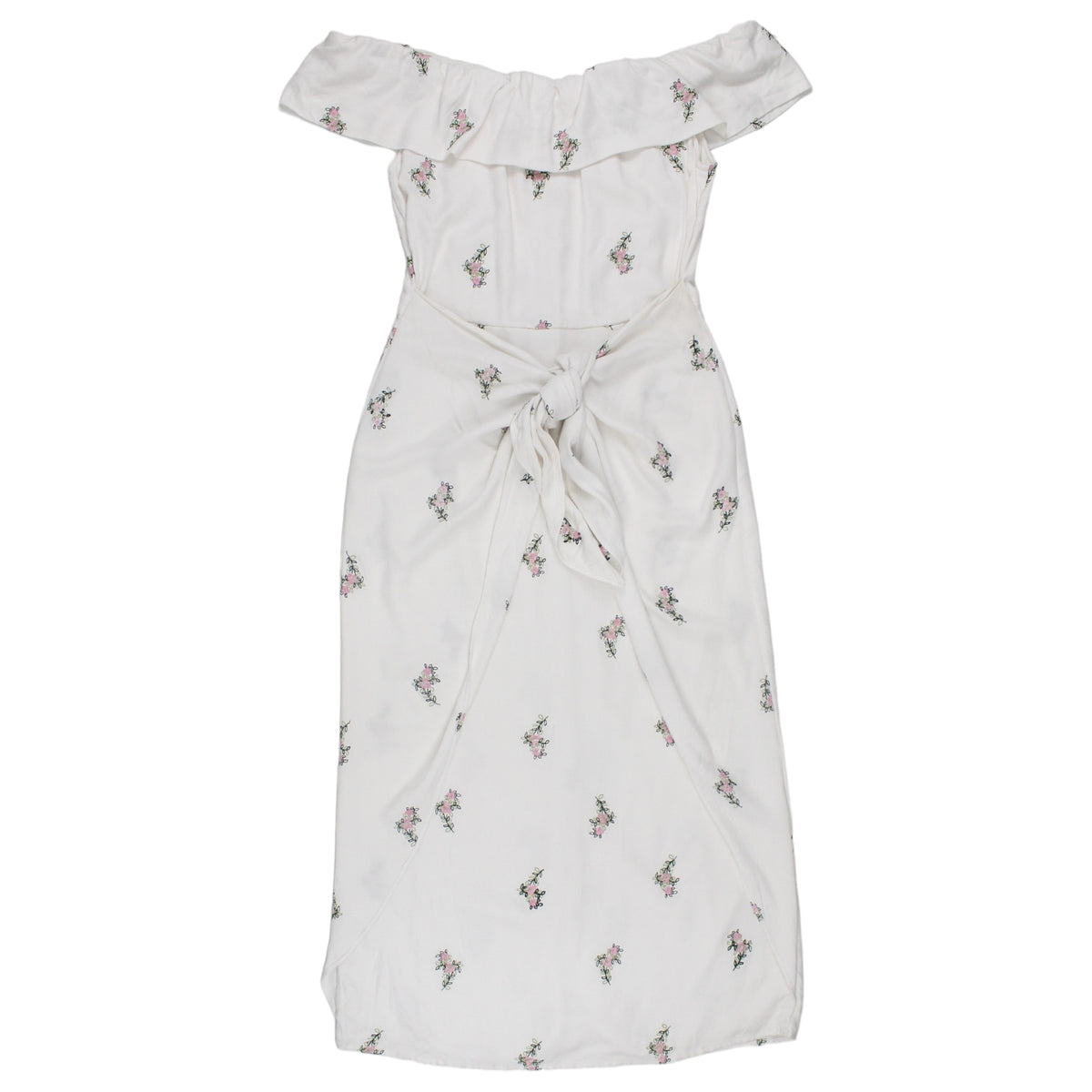 House of Holland White Floral Embroidered Dress