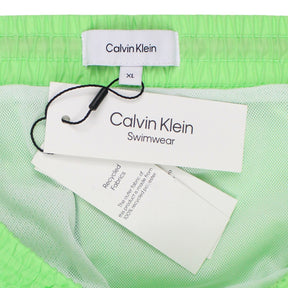 Calvin Klein Lime Drawstring Swim Trunks