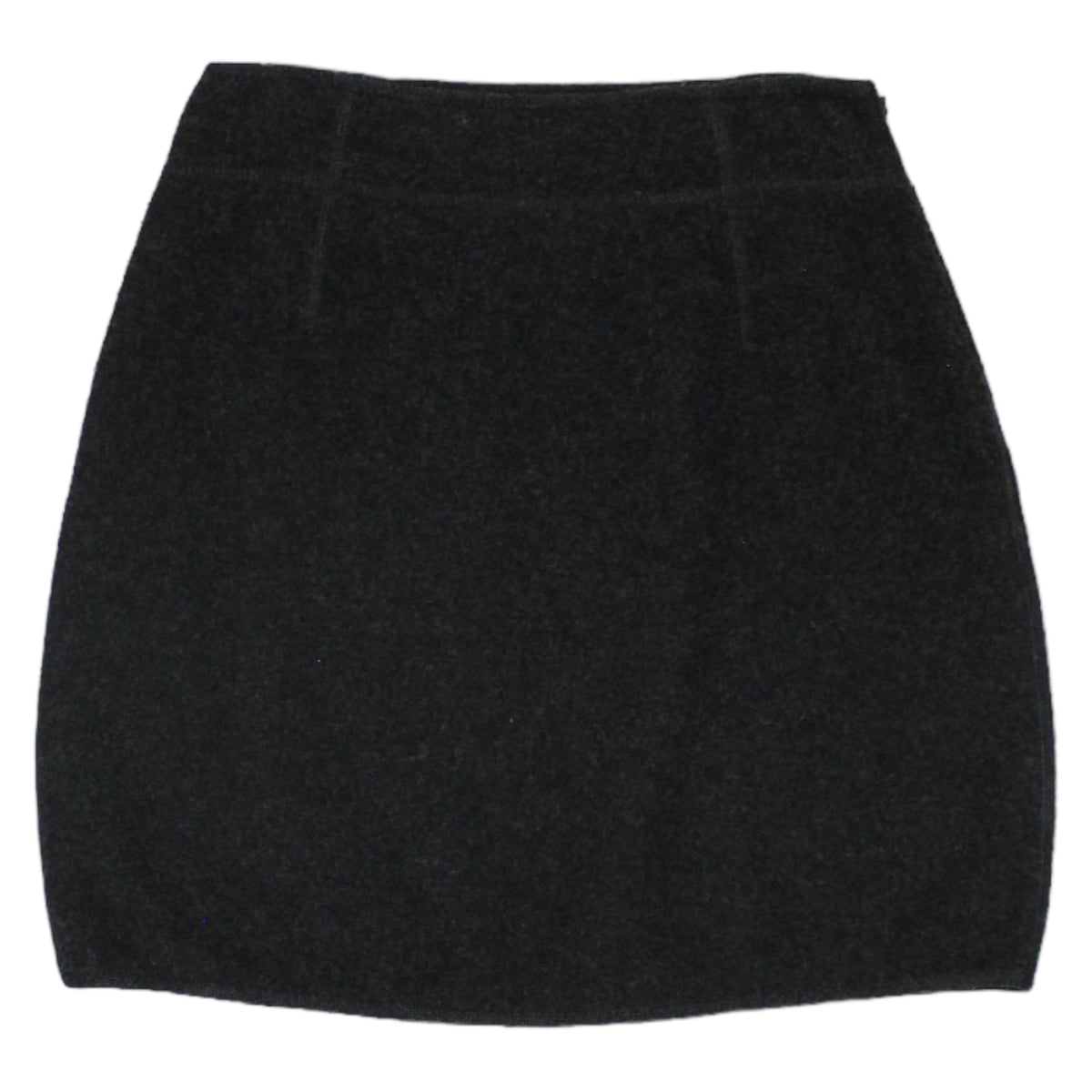 Fenn, Wright & Manson Grey Wool Mini Skirt