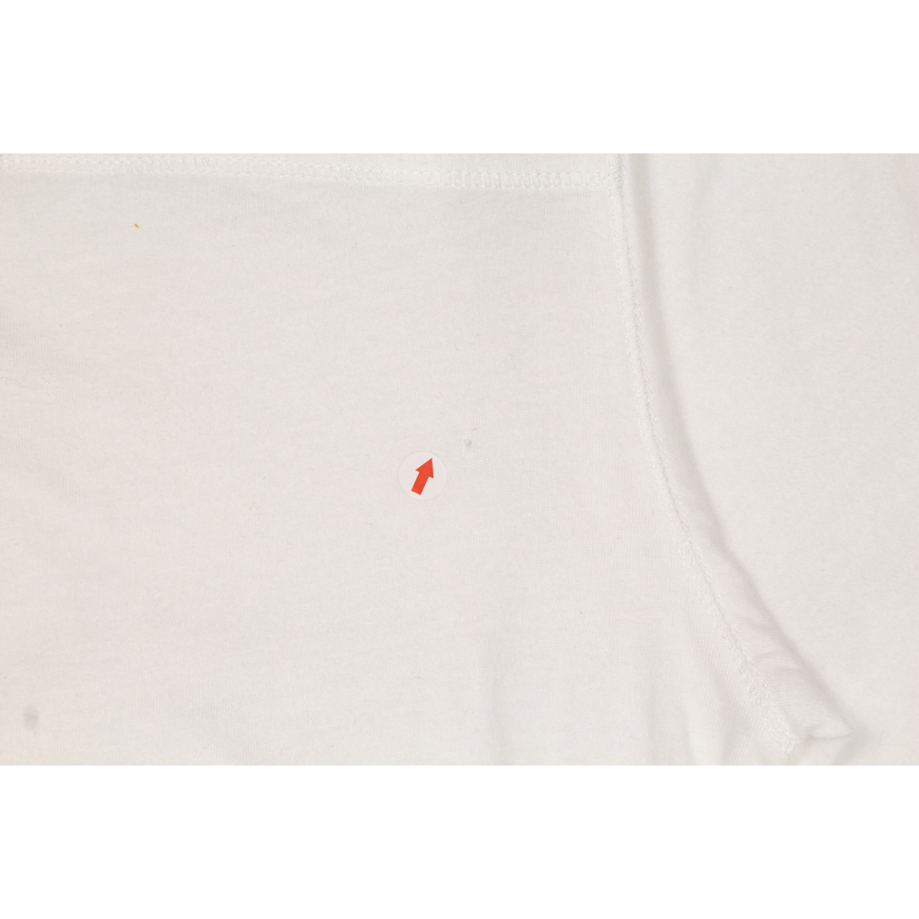 Calvin Klein White Overlock Detail T-Shirt