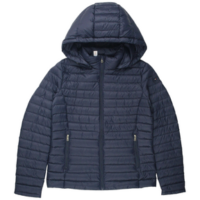 Tommy Hilfiger Navy Down Hooded Jacket