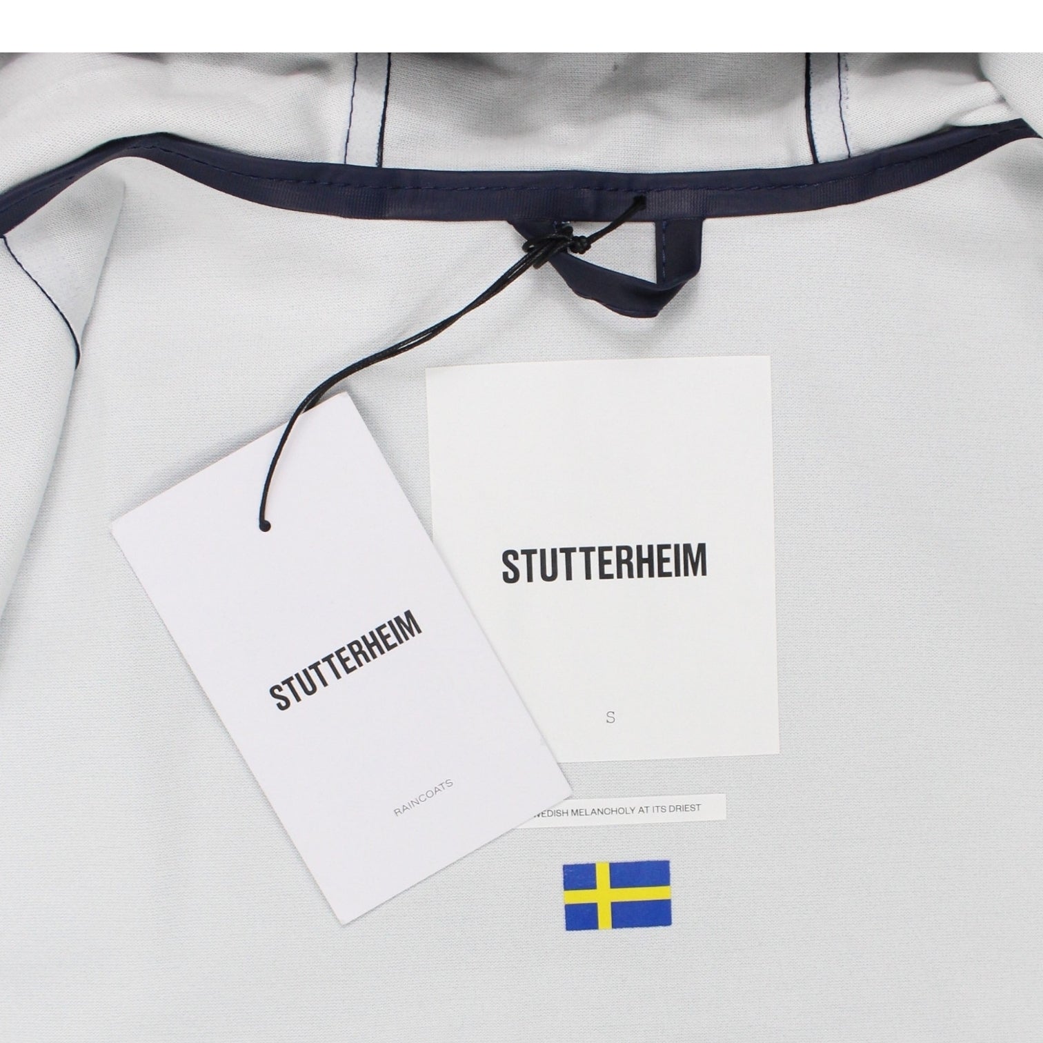 Stutterheim Stockholm Navy Raincoat