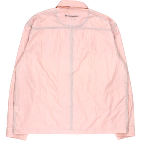MKi Miyuki Zoku Pink Nylon Zip Shirt Jacket