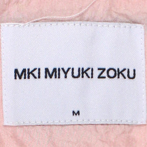 MKi Miyuki Zoku Pink Nylon Zip Shirt Jacket