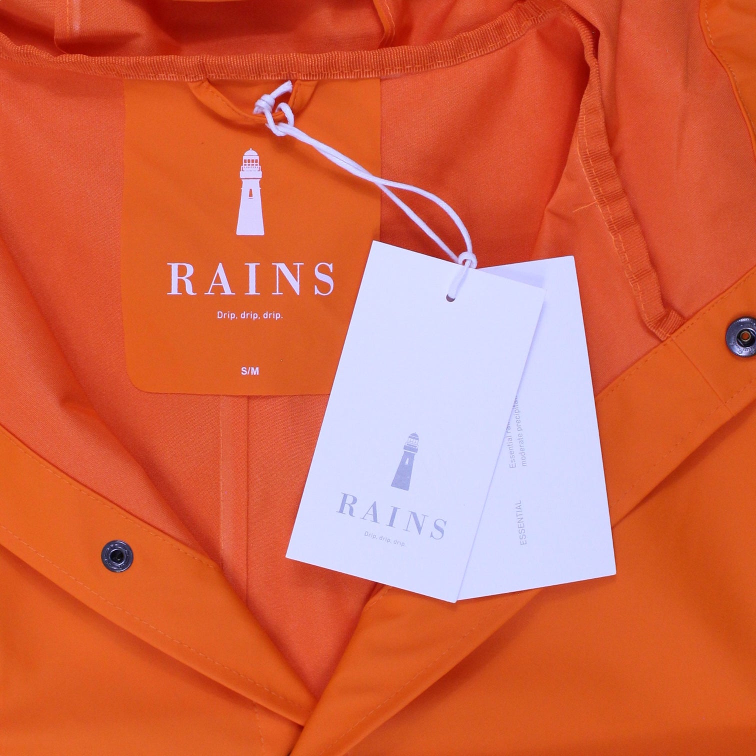 Rains Fire Orange Rain Coat