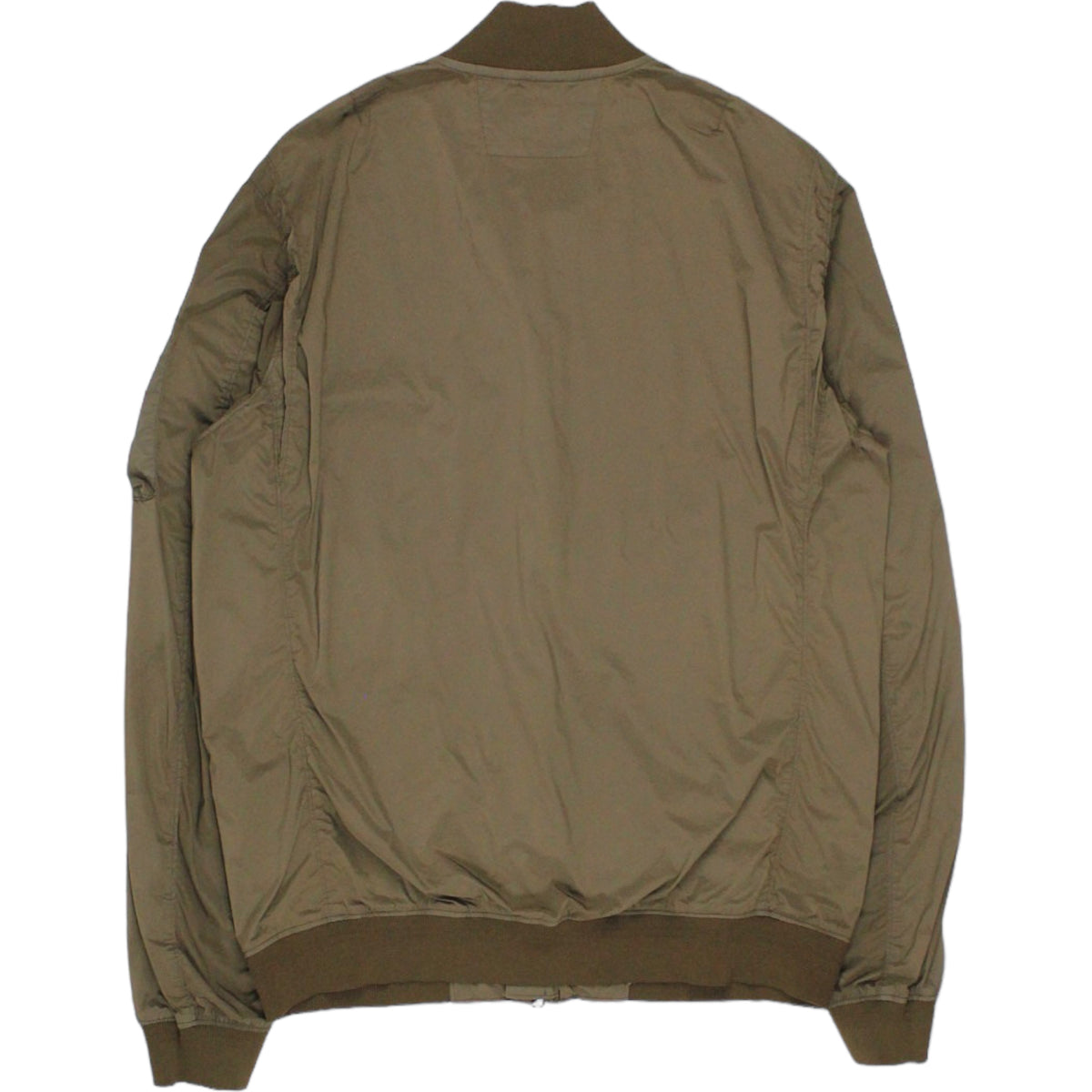 C. P. Company Olive Nycra Bomber Jacket