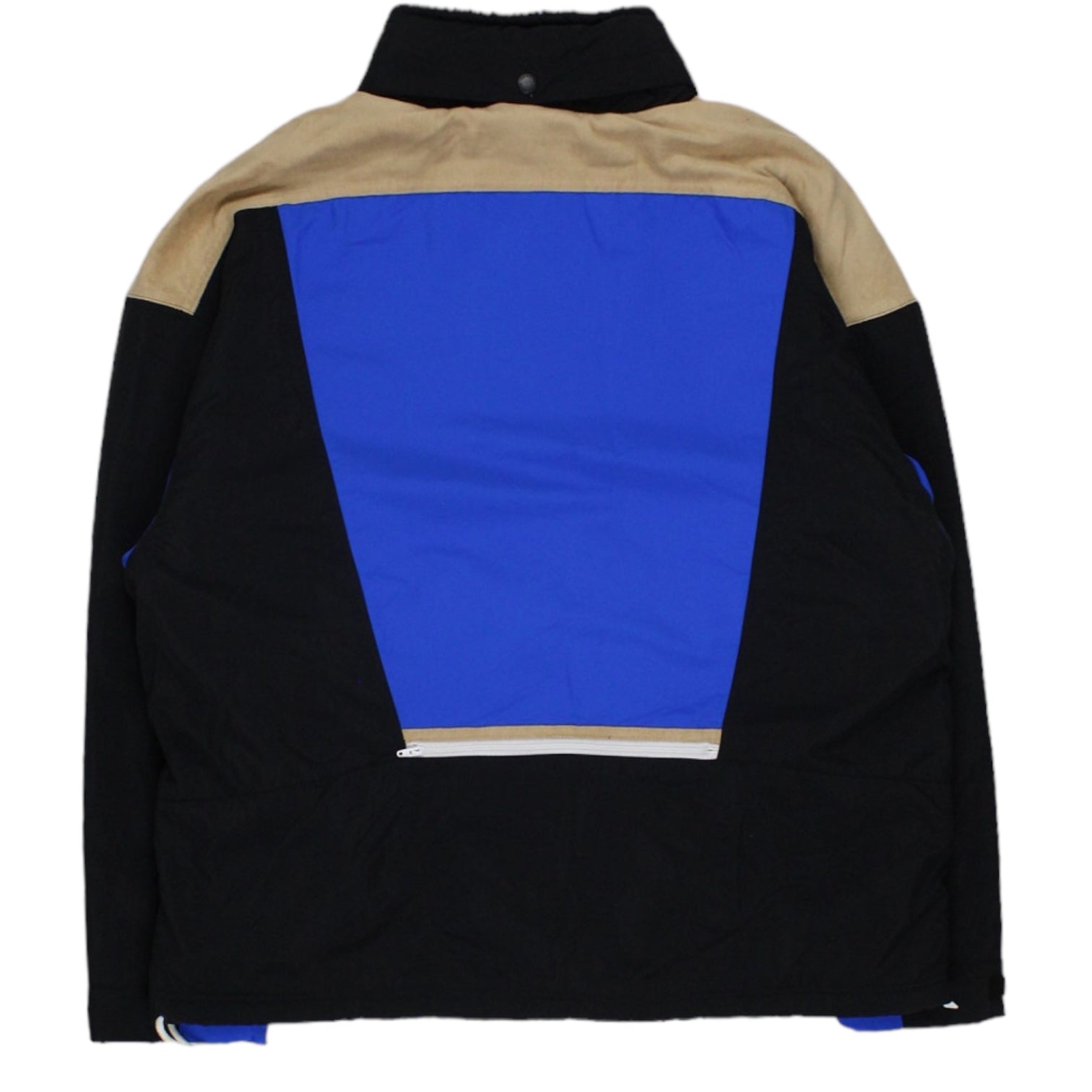 Reebok Blue/Black Retro Popover Anorak