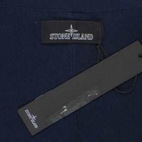 Stone island Navy Soft Cotton Light Guage Crew Knit Jumper