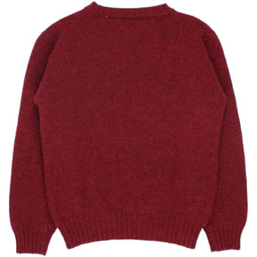 Jamieson Berry Shetland Wool Cropped Jumper