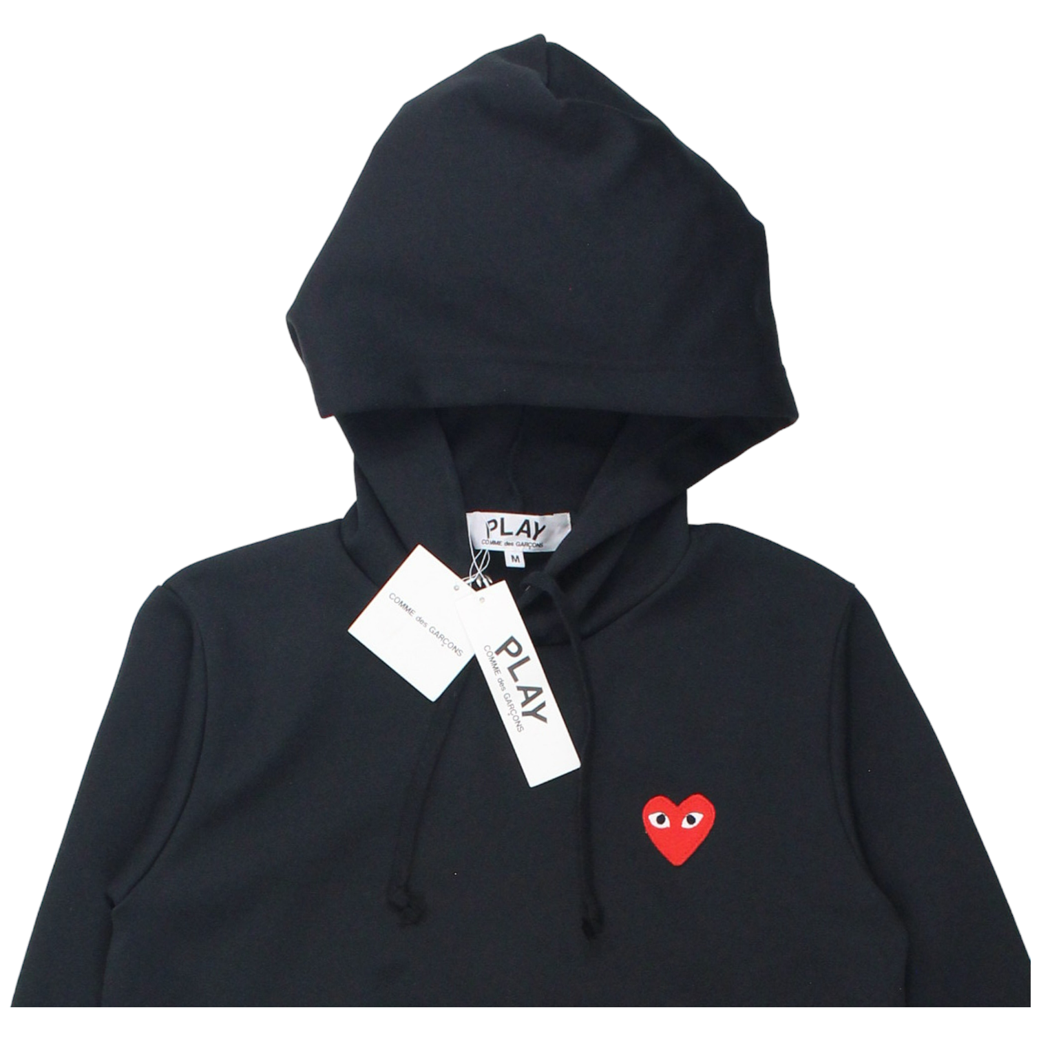 Comme Des Garcon Black Play Hoodie | Shop from Crisis Online Comme Des Garcon Black Play Hoodie | Shop from Crisis Online