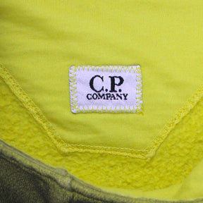 C. P. Company Green /Yellow Goggle Popover Hoody