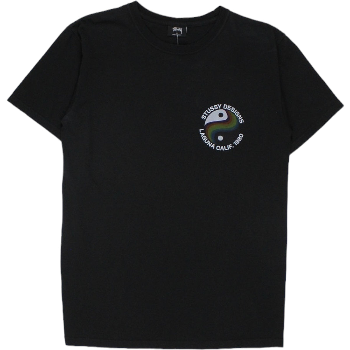 Stussy Black Laguna Calif. 1980 T-Shirt