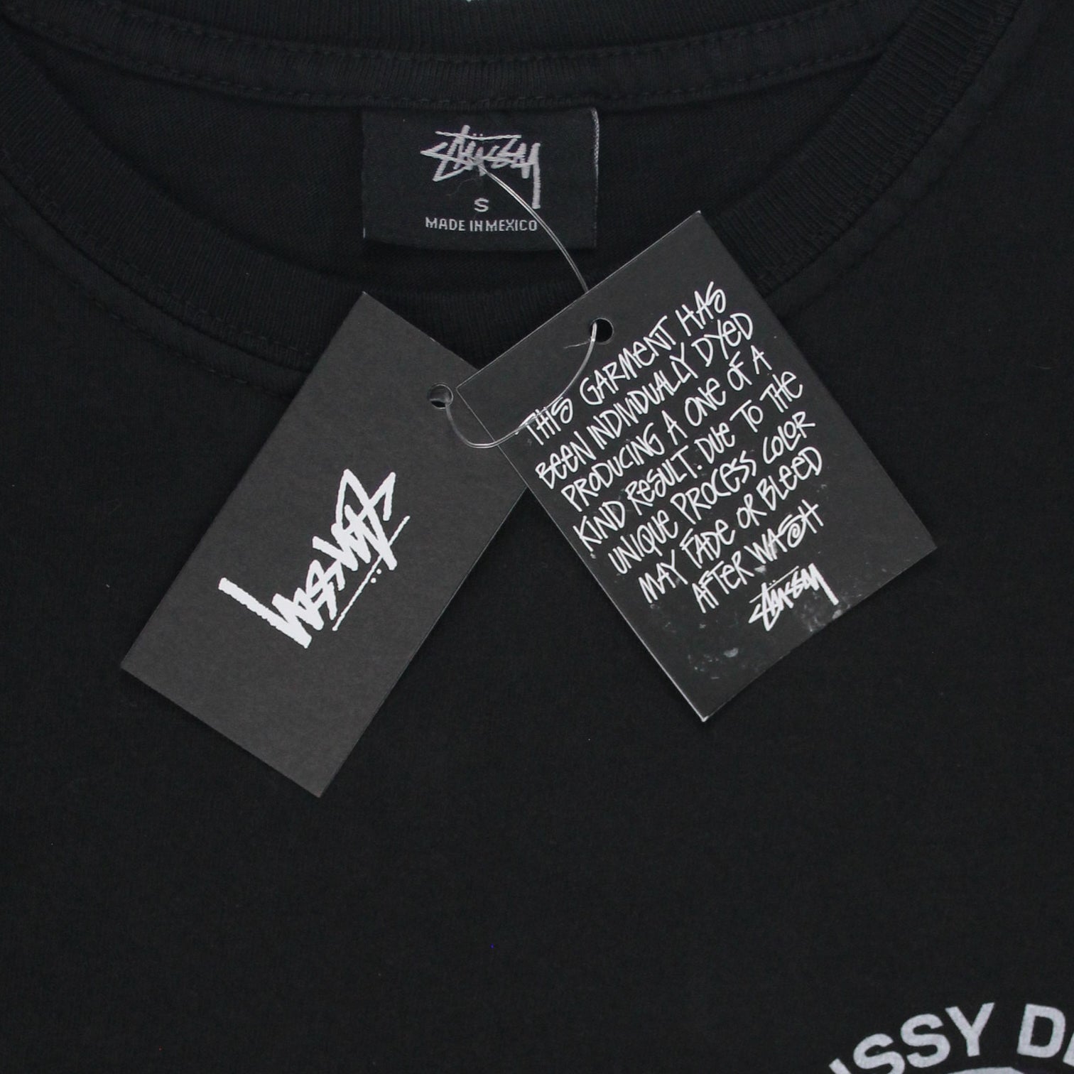 Stussy Black Laguna Calif. 1980 T-Shirt